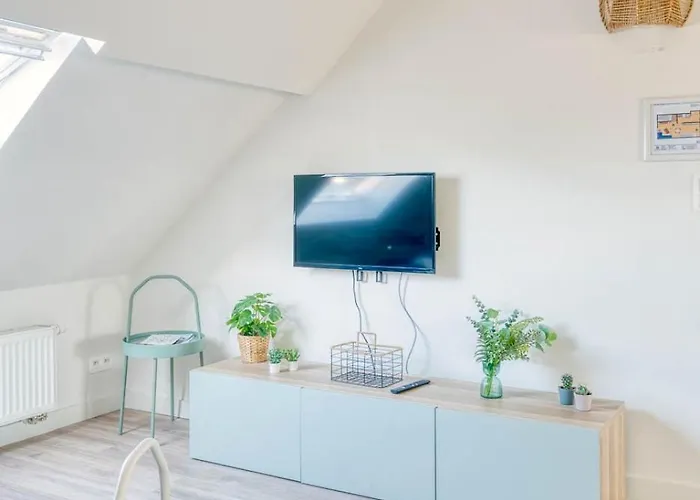 Bright Duplex Close To The